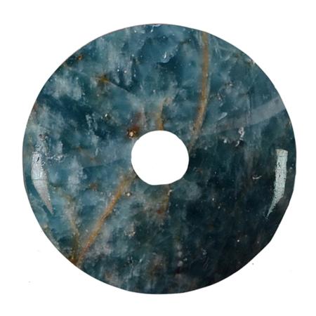 Donut ou PI Chinois apatite bleue (4cm)