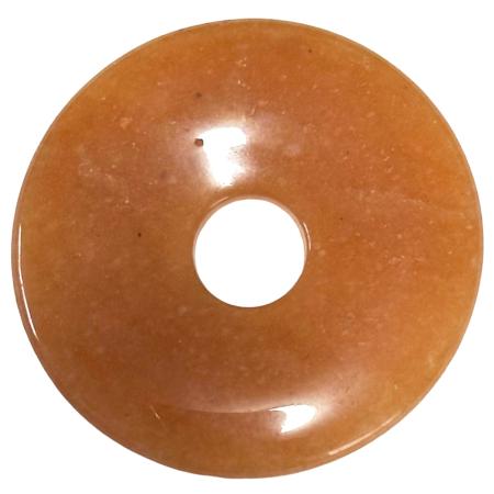 Donut ou PI Chinois aventurine rouge (3cm)