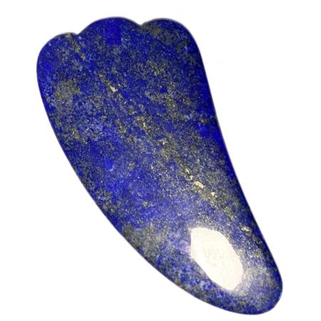 Gua Sha plume lapis lazuli Afghanistan AA 105mm