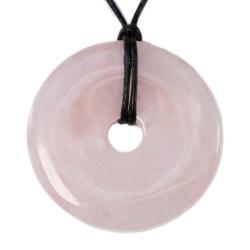 Donut ou PI Chinois quartz rose (3cm)