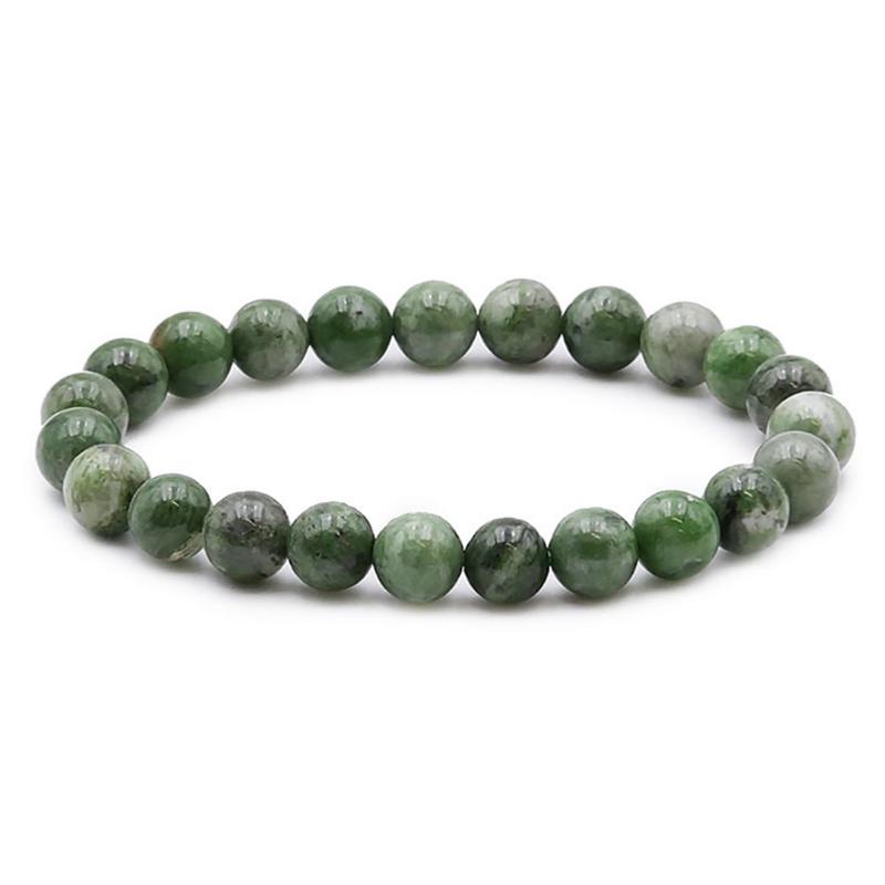 Ball Bracelet Lithotherapy Natural Stone Green hotsell Diopside A 8mm