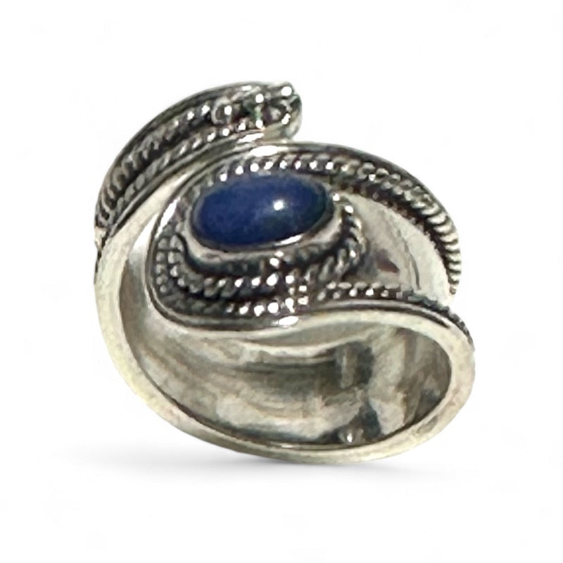 Bague Lapis lazuli Afghanistan A argent 925