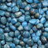 Apatite bleue Brésil A (pierre roulée)