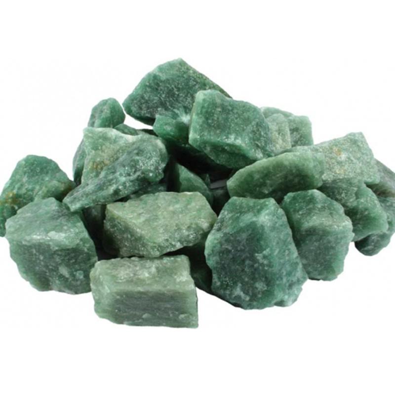 Aventurine verte  A Brésil (pierre brute)