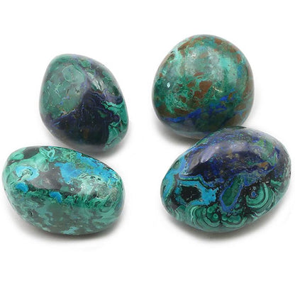 Azurite malachite Pérou A (pierre roulée)