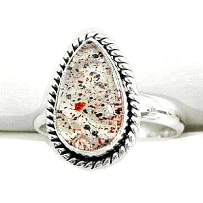 Bague cacoxénite Brésil AA argent 925 - Taille 60