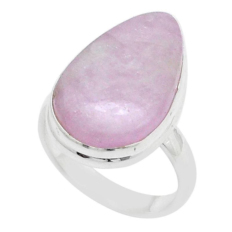 Bague kunzite Brésil AA argent 925