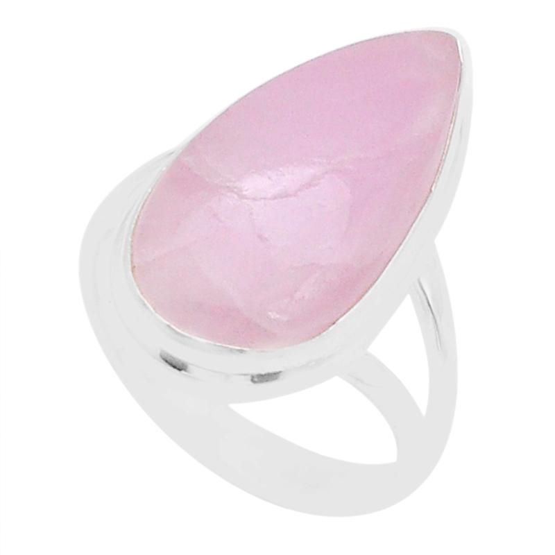 Bague kunzite Brésil AA argent 925