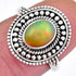 Bague opale Welo Ethiopie AAA argent 925 - Taille 53