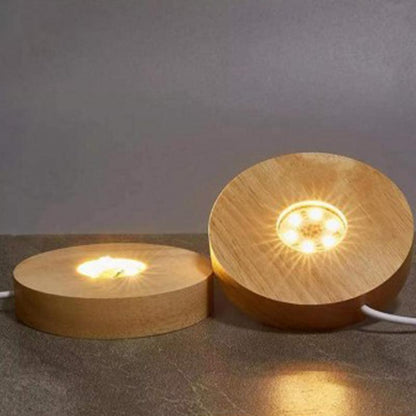 Base Led pour oeufs, sphères et pointes