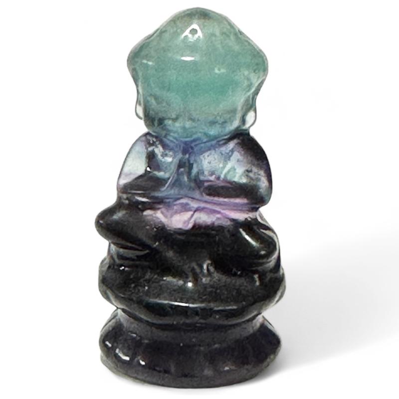 Bouddha Indien Fluorine violette AA+ - 40mm