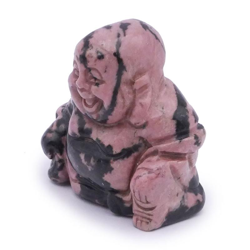 Bouddha rhodonite Madagascar A - 40mm