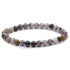 Bracelet agate dentrite Brésil A (boules 5-6mm)