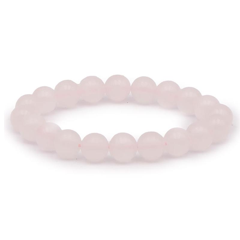 Bracelet calcite rose Pérou AA+ (boules 9-10mm)