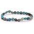 Bracelet chrysocolle Pérou A (grains 5-7mm)