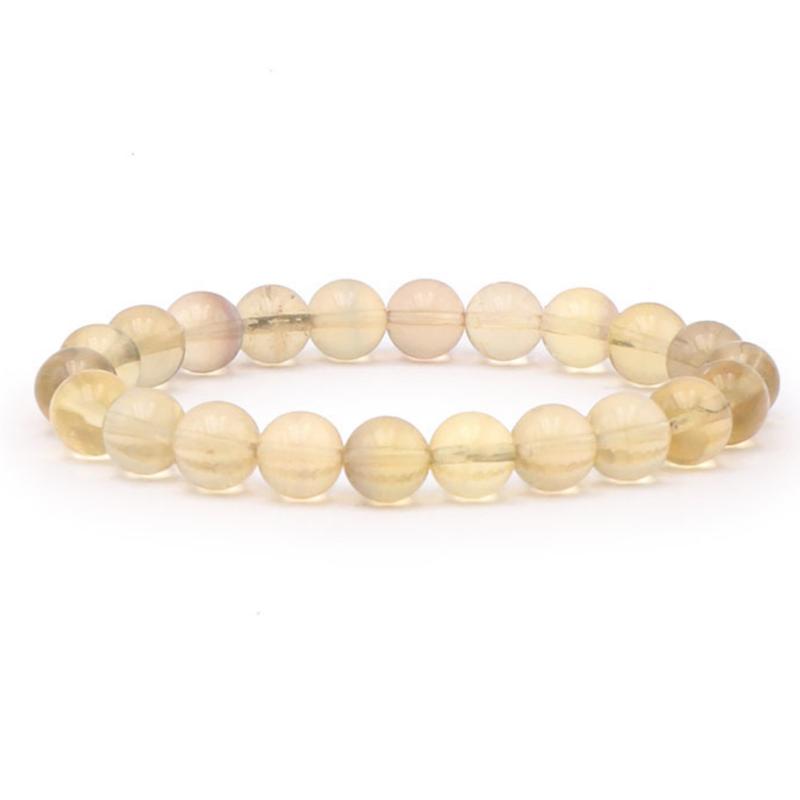 Bracelet fluorine jaune Chine AA+ (boules de 8,5-9,5mm)