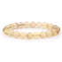 Bracelet fluorine jaune Chine AA+ (boules de 8,5-9,5mm)