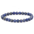 Bracelet lapis lazuli Afghanistan A (boules de 7-8mm) - Taille L