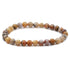 Bracelet agate crazy lace Mexique AB (boules 5-6mm)