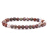 Bracelet agate crazy lace rouge Mexique AA (boules 5-6mm)