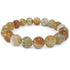 Bracelet agate de feu Mexique A+ (boules 9,5-10,5mm)