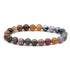 Bracelet agate Indienne AB (boules 7-8mm)