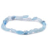 Bracelet aigue marine Namibie A (grains 5-7mm)