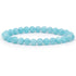 Bracelet amazonite Namibie AA (boules 6.5-7.5mm)