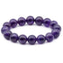 Bracelet améthyste Brésil A (boules 12mm)