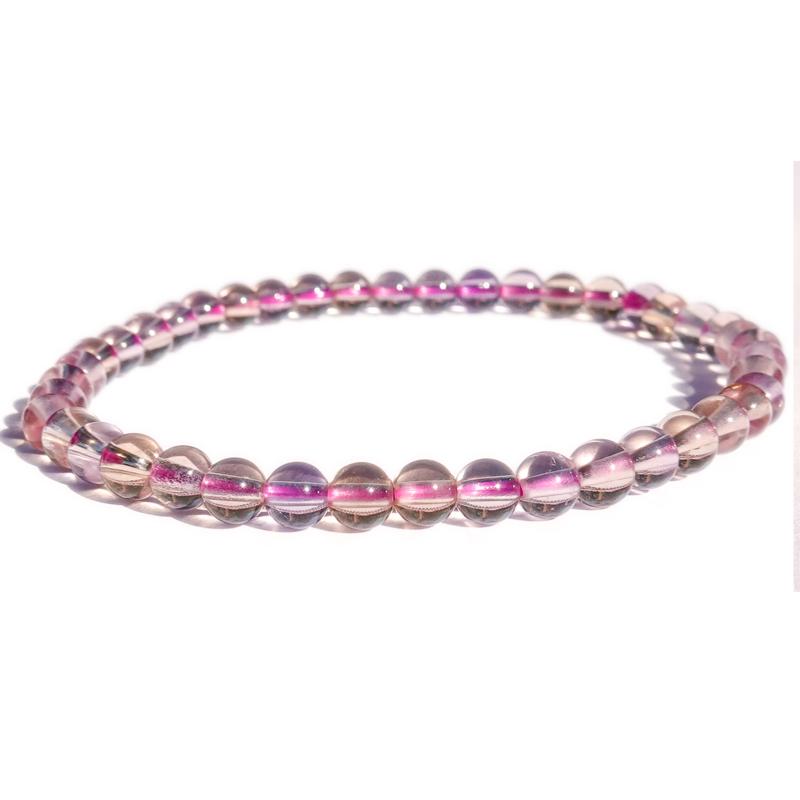 Bracelet amétrine Brésil A (boules 3-4mm)