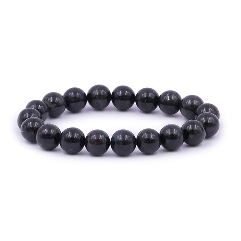 Bracelet amphibole Brésil A (boules 10mm)