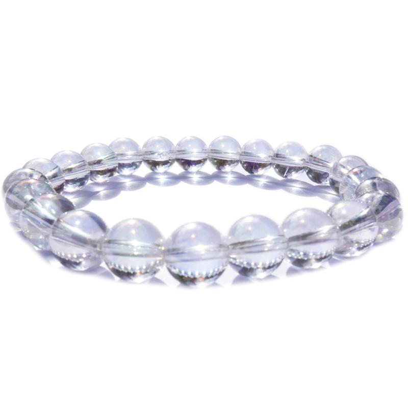 Bracelet quartz angel aura Brésil AAA (boules 7-8mm)