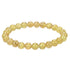 Bracelet apatite jaune Madagascar A (boules 7-8mm)