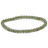 Bracelet apatite verte Madagascar A (boules 3-4mm)