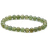 Bracelet apatite verte Madagascar A (boules 6-7mm)