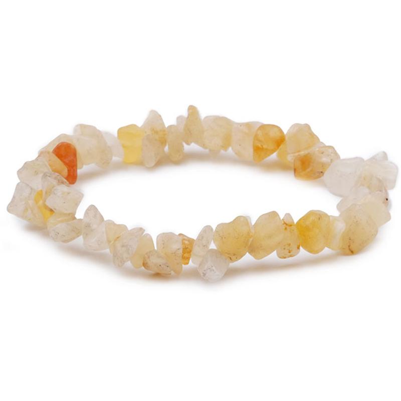 Bracelet aventurine jaune Brésil AB (perles baroques)