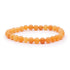 Bracelet aventurine orange Brésil A+ (boules 5-6mm)