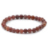 Bracelet aventurine rouge Brésil AB (boules 5-6mm)