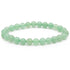 Bracelet aventurine verte Brésil AB (boules 7-8mm) - Taille L