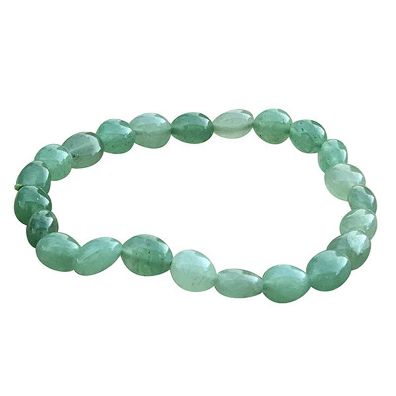 Bracelet aventurine verte Brésil A grains 5-7mm