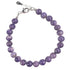 Bracelet charoite argent 925 (boules 7mm)