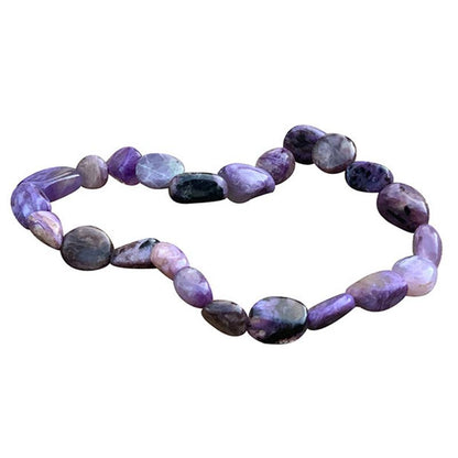 Bracelet charoite Russie A  (grains 5-7mm)