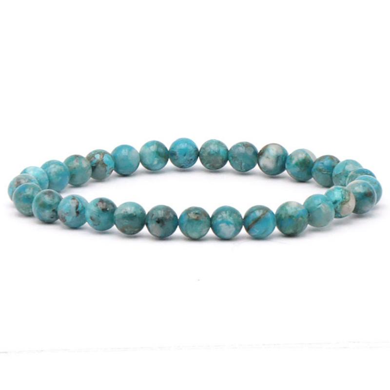 Bracelet chrysocolle Arizona AAA (boules 6-7mm)