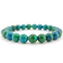 Bracelet chrysocolle Mexique A (boules 10mm)