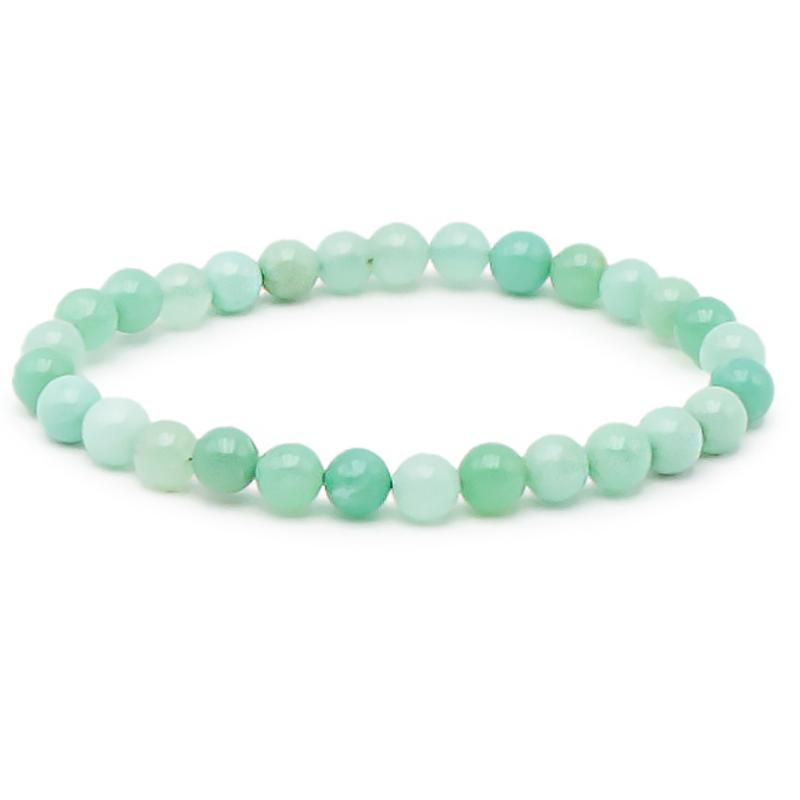 Bracelet Chrysoprase Australie AA+ (boules 5-6mm)