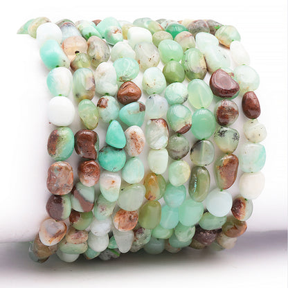 Bracelet chrysoprase Australie A (grains 5-7mm)