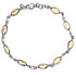 Bracelet citrine naturelle Brésil AA argent 925