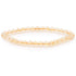 Bracelet citrine naturelle Brésil A+ (boules 5-6mm)