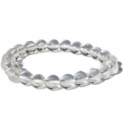 Bracelet cristal de roche Brésil A (boules 7-8mm)