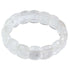 Bracelet cristal de roche Brésil A pierres taillées